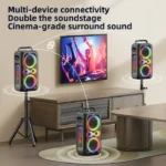 200W portable speaker and subwoofer, 7.1.2 channel audio system – Bild 3